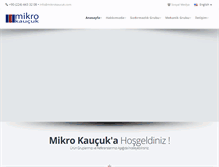 Tablet Screenshot of mikrokaucuk.com
